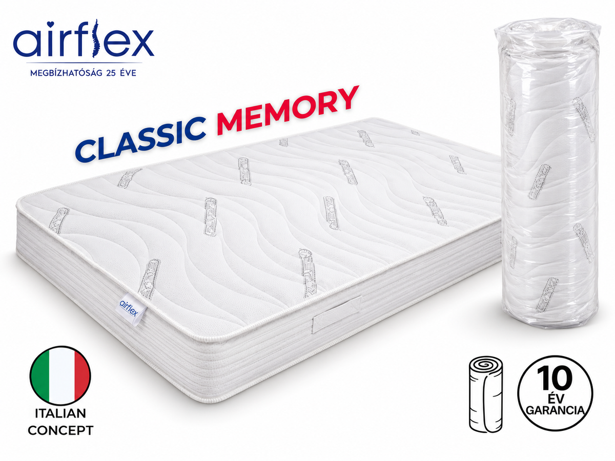 Airflex Classic Memory 13+4 Vákuummatrac