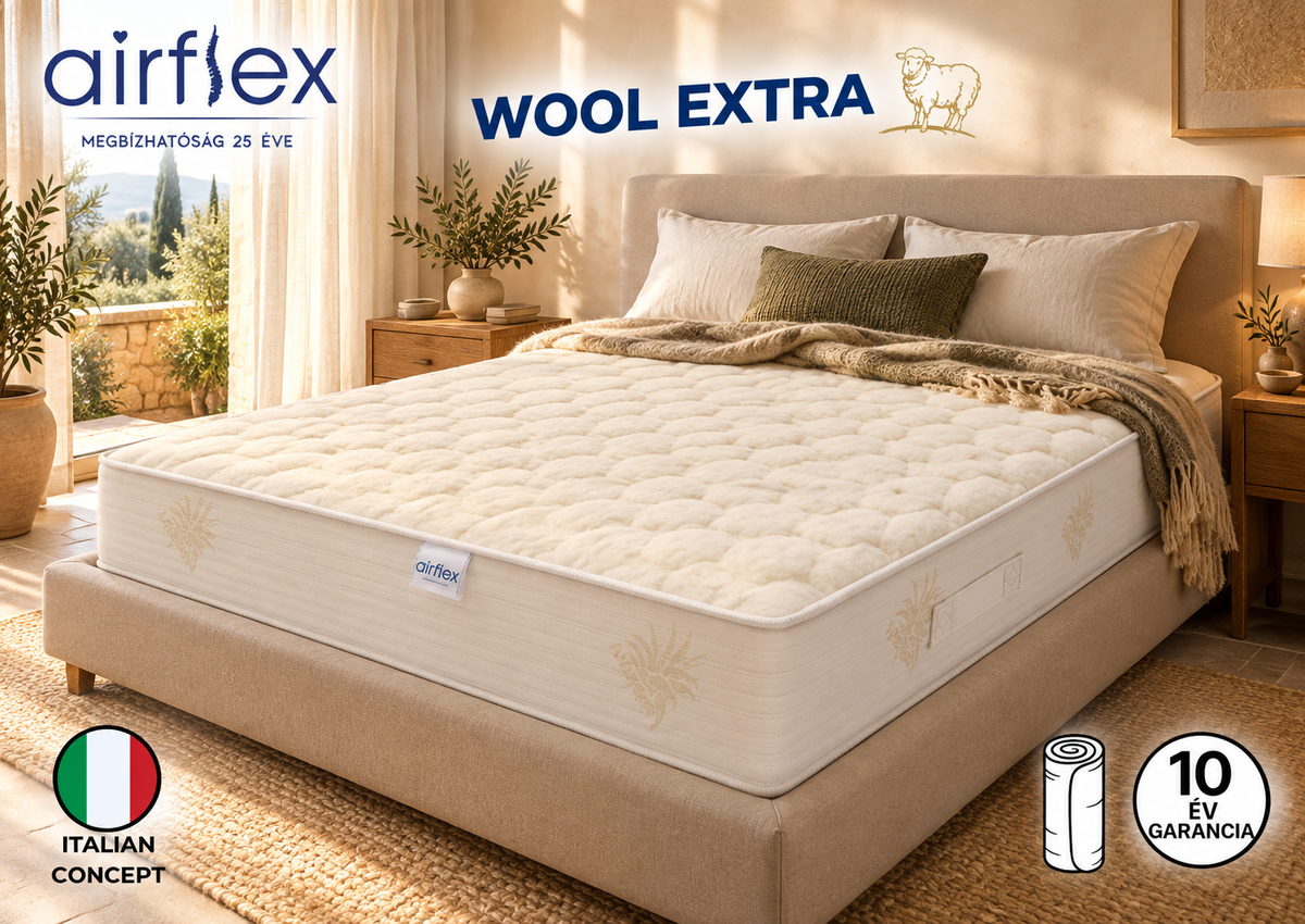 Airflex Wool Extra Vákuummatrac