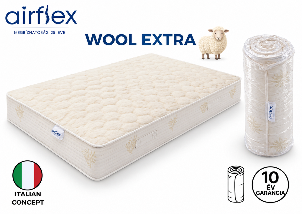 Airflex Wool Extra Vákuummatrac