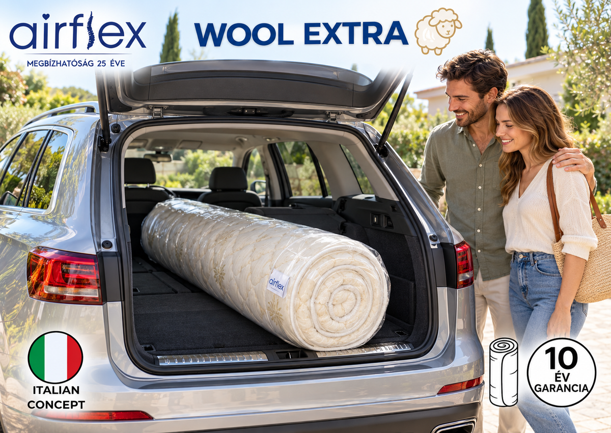 Airflex Wool Extra Vákuummatrac