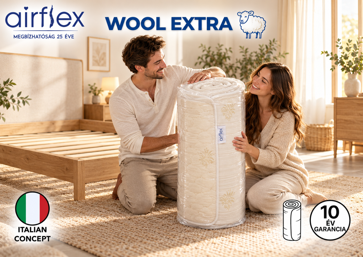 Airflex Wool Extra Vákuummatrac
