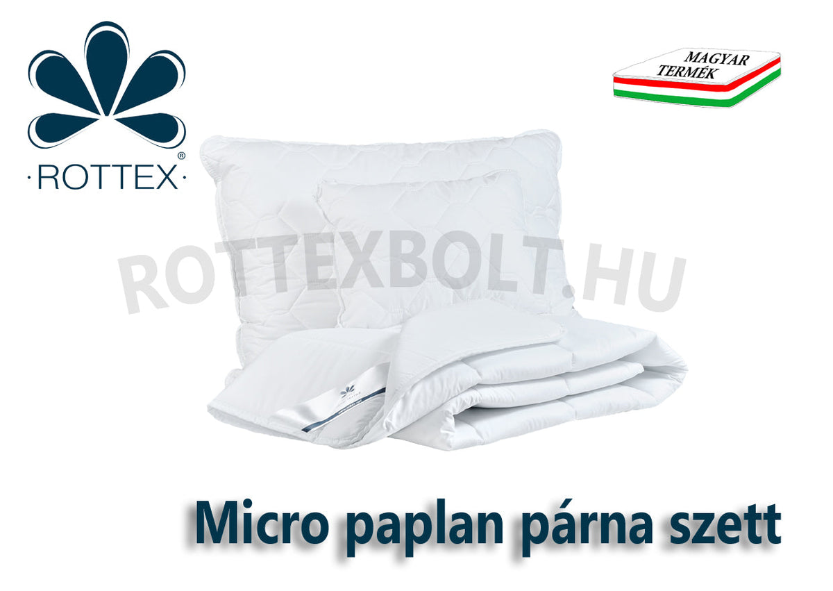 Rottex Micro paplan és párna szett